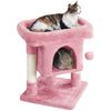 Árbol Rascador Para Gatos Pequeño Torre De Gato Escalera Casetas