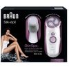 Cepillo Limpieza Y Exfoliación Piel, Facial, Corporal, Impermeable, Inalámbrico, Recargable-40m Blanco  Braun 7 909