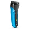 Afeitadora Braun Series 3 310s Wet & Dry - Afeitadora Eléctrica Para Hombre Recargable, Color Azul