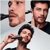 Braun Mgk7220 Recortadora 10 En 1, Máquina Recortadora De Barba, Set De Depilación Corporal Y Cortapelos Para Hombre, Color Gris Plateado