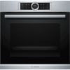 Horno Bosch Hbg675bs1 Cristal Negro Inox Pirólisis