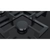 Siemens Mesa Gas Vidrio 75cm Negro Flor Plan - Ep7a6sb20