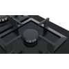 Siemens Flor De Mesa De Vidrio De Gas Negro De 60 Cm - Ep6a6pb20