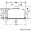 Neff Unidad De Filtrado 86cm 800m3 / H Acero Inoxidable - D58ml66n1