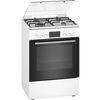 Bosch Cocina Mixta Tiene 66l 4 Luces Blanca - Hxr39ih20