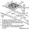 Bosch Placa De Gas 60cm 4 Fuegos Negra - Pnp6b6b90