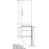 Bosch Congelador Vertical 70cm 289l Sin Escarcha - Gsn51awdv