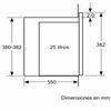 Microondas Integrable Balay 3cg5175b2 Cristal Bco