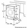 Lavadora Integrable Balay 3ti983b 8kg 1200