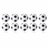 Bola Futbolin Robertson Blanco Negro 24gr 35mm 10 Unid 2558.02