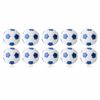 Bola Futbolin Robertson Blanco Azul 24gr 35mm 10 Unid 2558.04