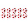 Bola Futbolin Robertson Blanco Rojo 24gr 35mm 10unid 2558.05