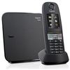 Gigaset E630 Teléfono Dect Negro Identificador De Llamadas