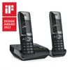 Gigaset Comfort 550a Duo Teléfono Dect/analógico Identificador De Llamadas Negro