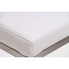 Clp Taburete Panama Simil Cuero Blanco 44x42x86 Cm