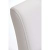 Clp Taburete Panama Simil Cuero Blanco 44x42x86 Cm