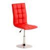 Clp Silla De Comedor Peking Simil Cuero Rojo 56x43x90 Cm