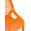 Clp Taburete Para Exterior Air Plástico Naranja 53x45x105 Cm