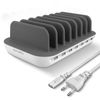 Base De Carga Multidispositivo 6 Puertos Usb Y 1 Puerto Usb Tipo C - 4smart