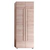 Mueble Recibidor 3 Piezas Roble Claro Con Espejo Aurel 170 170 Cm