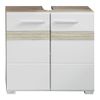 Armario De Lavabo Set-one Blanco Y Roble San Remo Claro Trendteam