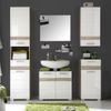 Armario De Lavabo Set-one Blanco Y Roble San Remo Claro Trendteam