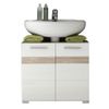 Armario De Lavabo Set-one Blanco Y Roble San Remo Claro Trendteam