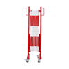 Dancop Expanding Barrier Red-white 3.6m With Wheels