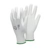 12x Par Guantes Trabajo Antideslizante Pu Talla 11-xxl Nylon Blanco Protección Ideal Constructores Mecánicos Jardinería