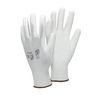 12x Par Guantes Pu Talla 9-l Blanco Ideal Constructores Mecánicos Construcción Jardinería Antideslizantes Y Resistentes