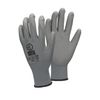 Guantes De Trabajo 36 Pares Con Recubrimiento De Pu Grises Talla Xl