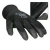 Guantes De Trabajo 48 Pares Con Recubrimiento De Pu Negro Talla Xl