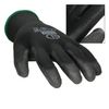 4 Par Guantes De Trabajo Negro Ecd Germany