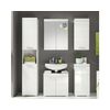 Conjunto De Muebles De Baño Kelia De 5 Piezas Lacado En Blanco