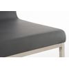 Clp Silla De Comedor Colmar Simil Cuero Gris 50x40x88 Cm