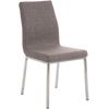 Clp Silla De Comedor Colmar En Tela Gris 50x40x88 Cm