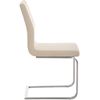 Clp Silla De Comedor Belfort En Tela Crema 50x40x90 Cm