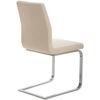 Clp Silla De Comedor Belfort En Tela Crema 50x40x90 Cm