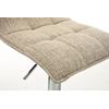 Clp Taburete De Bar Madison Tela Crema 38x38x65 Cm