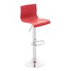 Clp Taburete De Bar Hoover Madera Rojo 36x39x84 Cm