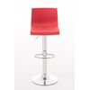 Clp Taburete De Bar Hoover Madera Rojo 36x39x84 Cm