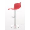 Clp Taburete De Bar Hoover Madera Rojo 36x39x84 Cm