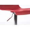 Clp Taburete De Bar Hoover Madera Rojo 36x39x84 Cm