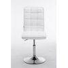 Clp Silla De Comedor Peking V2 Simil Cuero Blanco 59x43x90 Cm