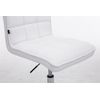 Clp Silla De Comedor Peking V2 Simil Cuero Blanco 59x43x90 Cm