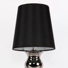 Lámpara De Mesa - Ø 22 Cm (1 X E14) - Diseño - Negro - Modelo: Bochum [lux.pro]