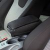 [pro.tec] Reposabrazos Central Para Audi A3 S3 8p - Año De Fabricación 2004-2010 - Apoyabrazos Con Compartimento - Tapizado - Polipiel - Negro Con Costuras De Color Rojo