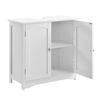 [en.casa] Mueble Para Debajo De Lavabo – 60x60x30cm – Blanco