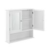 [en.casa] Mueble De Pared Para El Baño – 58x56x13cm - Blanco