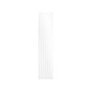 Radiador Toallero Para Baño 370 X 1800 Mm Blanco Ecd Germany